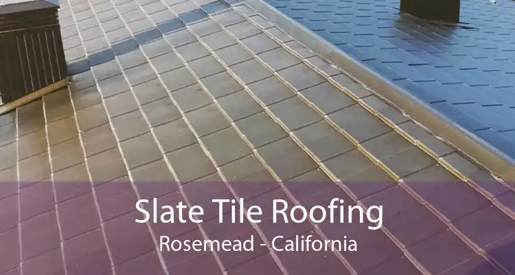 Slate Tile Roofing Rosemead - California